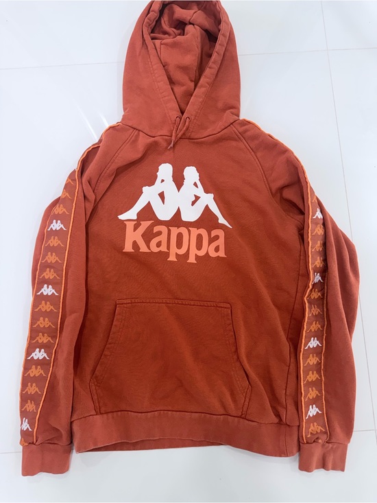Kappa Other - Kappa Men's Rust Orange Logo Hoodie